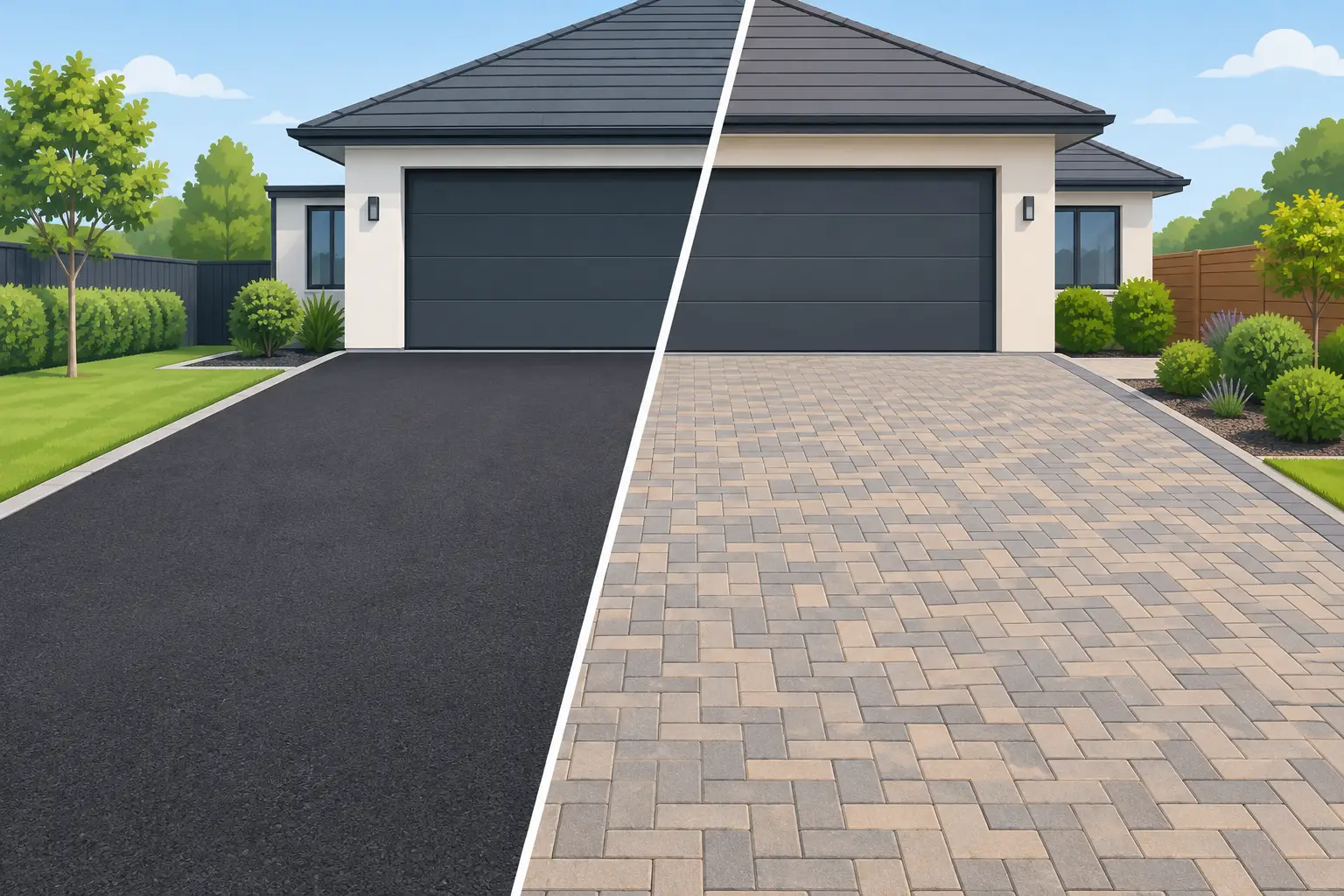 Tarmac vs Block Paving: Which Driveway Fits?
